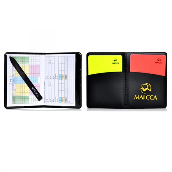 Apito de árbitro de futebol com moeda, ferramenta de cartão amarelo vermelho, kit de cartões de árbitro de futebol, equipamento de sobrevivência ao ar livre - Image 2