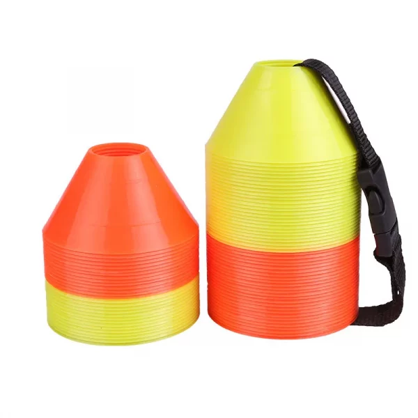 10 peças 8cm placa de logotipo de treinamento de futebol placa de cone de pressão logotipo balde acessórios esportivos - Image 4