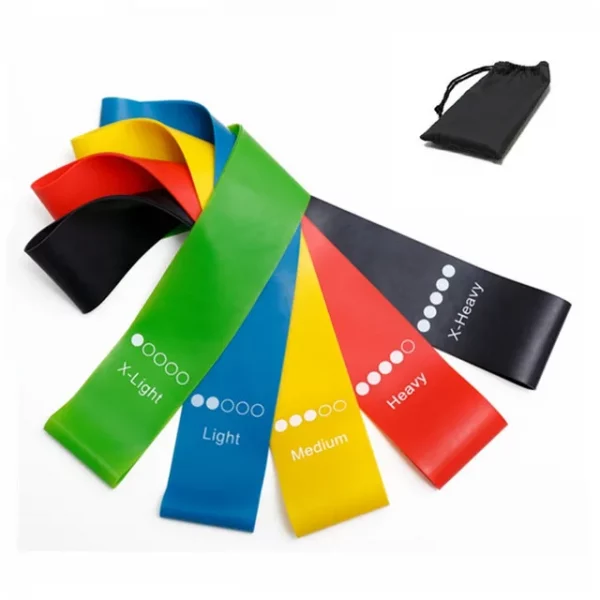 Conjunto de faixas de resistência, para treinamento de força. - Image 18