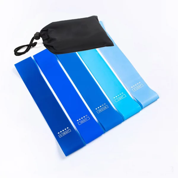 Conjunto de faixas de resistência, para treinamento de força. - Image 12