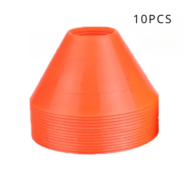 10 peças 8cm placa de logotipo de treinamento de futebol placa de cone de pressão logotipo balde acessórios esportivos - Image 8