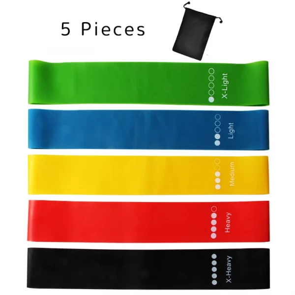 Conjunto de faixas de resistência, para treinamento de força. - Image 2