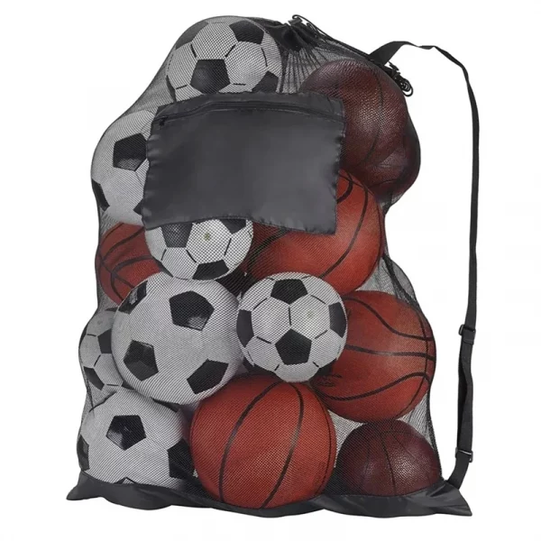 Saco de bola de esportes com cordão