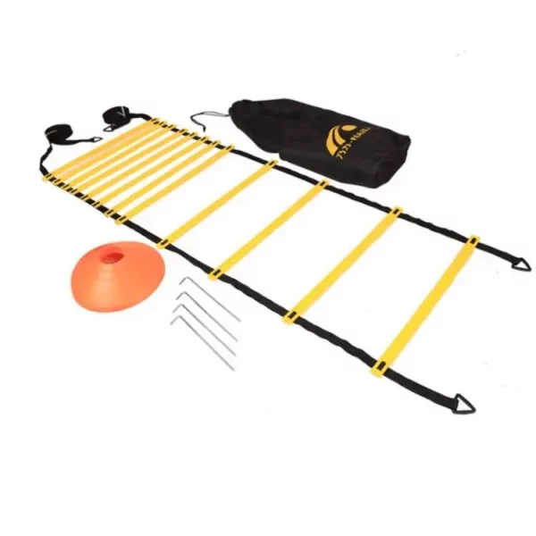 conjunto de equipamentos de  futebol velocidade agilidade treinamento escada marcador disco resistência pára-quedas corda pular equipamentos kit - Image 8