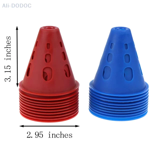 10 pçs de cone futebol para treinamento - Image 2
